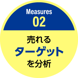 売れるターゲットを分析
